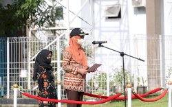 Peringati Hardiknas 2022, ASN Lutra Kenakan Batik Rongkong