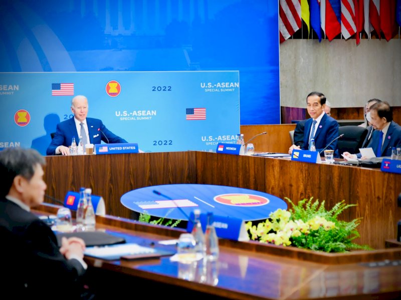 Konferensi Tingkat Tinggi ASEAN-AS, Presiden Jokowi: Hentikan Perang Sekarang Juga