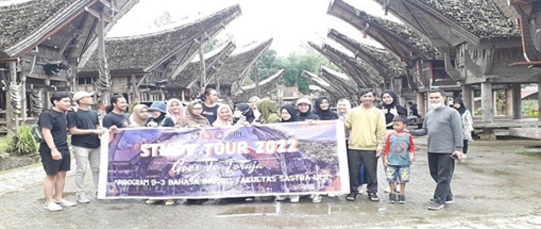 Study Tour Ke Toraja, Mahasiswa Prodi Bahasa Inggris D3 Fakultas Sastra-ABA UMI Gunakan Code Mixing