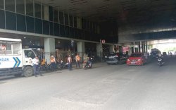 Dishub Kota Makassar Tertibkan Parkir Liar di Area Terowongan Mall MP