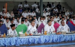 Jelang Idul Fitri Karyawan PDAM Makassar Bersilaturahmi