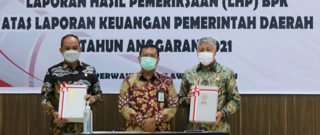 Salut Kabupaten Pinrang Berhasil Raih Opini WTP BPK 10 Tahun Berturut-turut