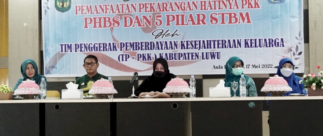 TP PKK Luwu Gelar Sosialisasi Pemanfaatan Pekarangan 'Hatinya PKK' 