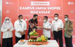 Resmikan Kampus UMKM Shopee, Andi Sudirman Harap UMKM Sulsel Naik Kelas