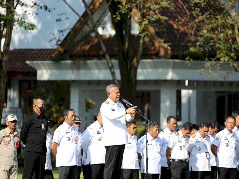 Pimpin Apel, Bupati Luwu Minta ASN Perkuat Sinergitas