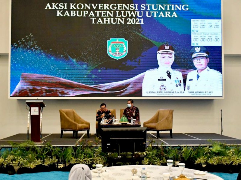 Wakil Bupati Paparkan Presentase Stunting di Luwu Utara 