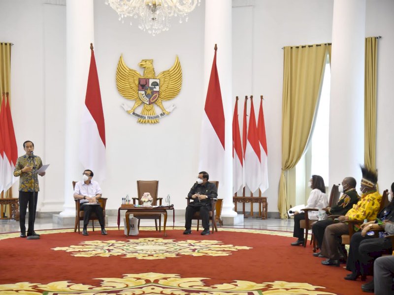  Bahas Daerah Otonomi Baru, Majelis Rakyat Papua Barat Temui Presiden Jokowi