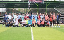 Gelora Makassar Dongkrak Energi Milenial Berpolitik lewat Fun Soccer