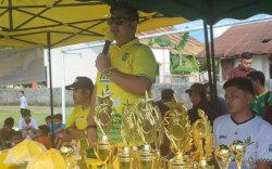 Peduli Olahraga, Tim MHG Gelar Pertandingan Sepak Bola Trofeo