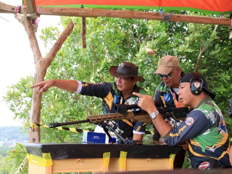 Bupati Bulukumba Ikut Menembak Usai Buka International Long Range Grand Prix