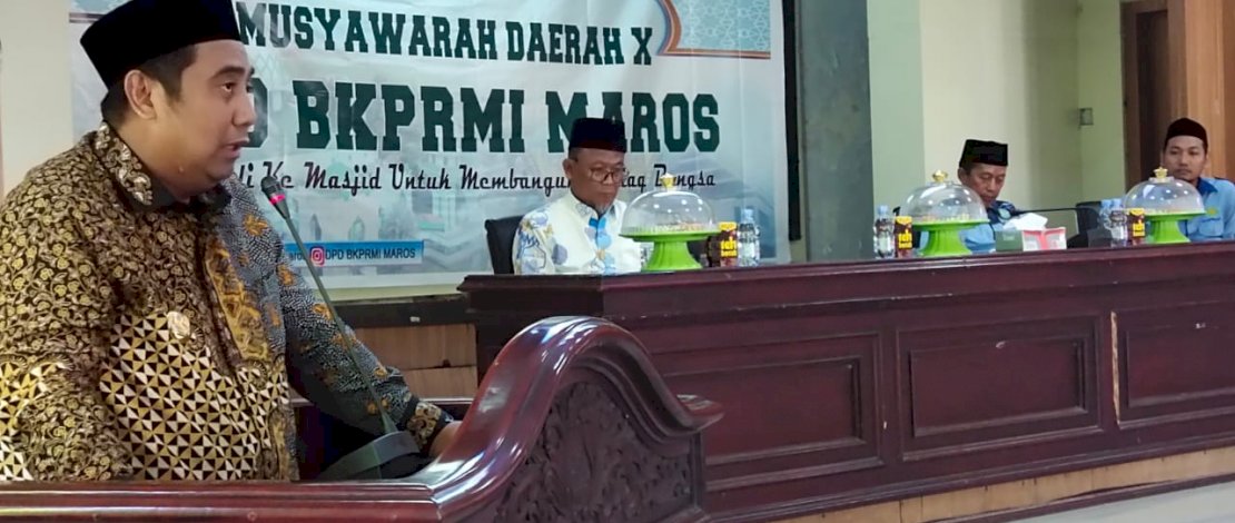 Sejumlah Tokoh Penting Hadiri Musda BKPRMI Maros, Bupati Sebut Organisasi ini Punya Kontribusi Positif 