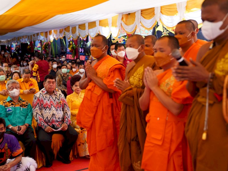 Setelah Diperjuangkan Puluhan Tahun, Cetiya She Mien Fo Umat Buddha Akhirnya Diresmikan