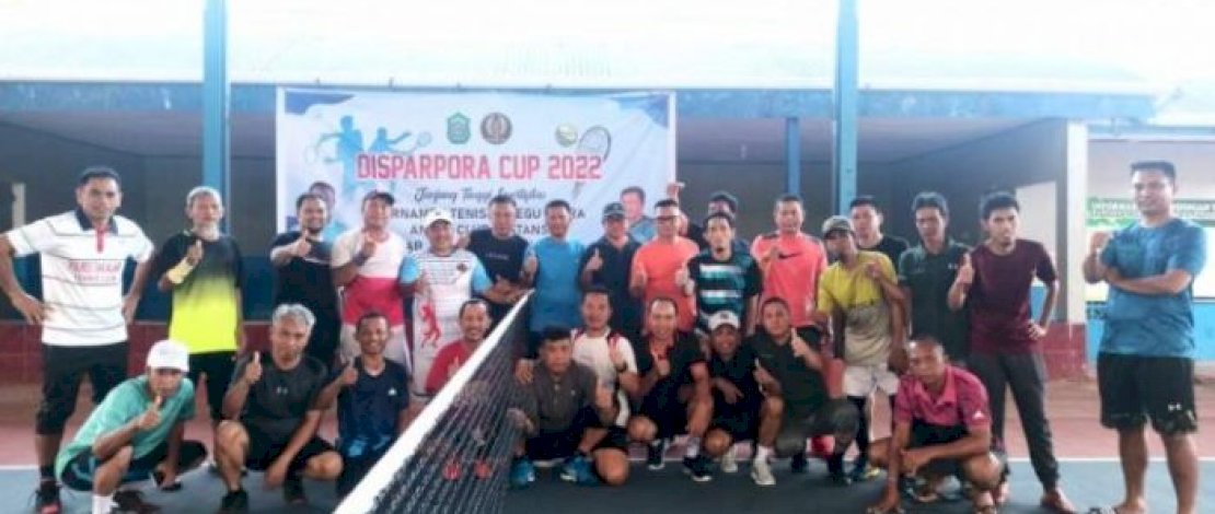 Turnamen Tennis Dispora Cup 2022 Takalar Digelar