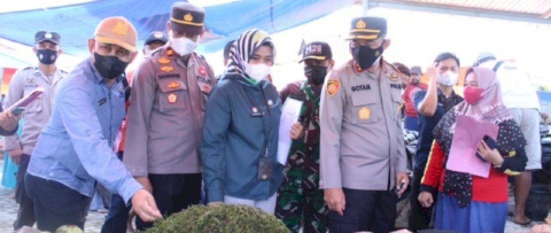 Menjelang Ramadhan 1443 H, TPID Takalar kembali Gelar Operasi Pasar