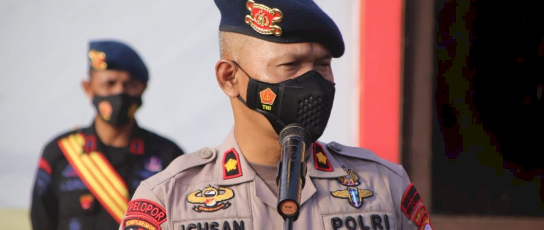 Danyon Brimob Bone,Kompol Nur Ichsan