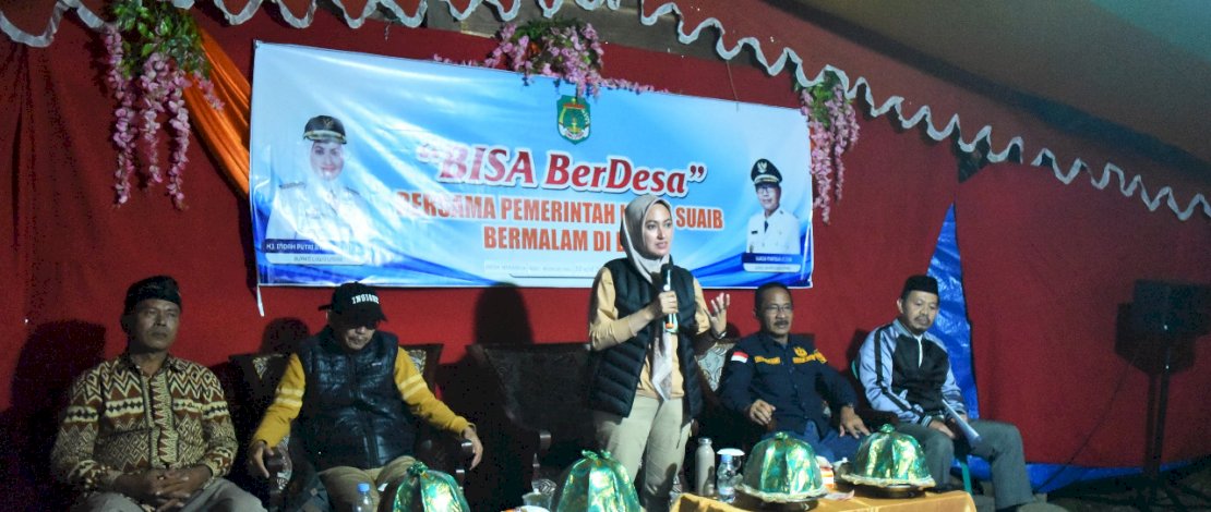 Bermalam di Desa, Bupati Indah Siap Layani dan Dengar Keluhan Masyarakat