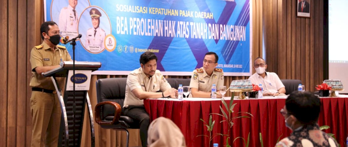 Fokus Peningkatan PAD, Bapenda Kota Makassar Gelar Sosialisasi Pajak Daerah