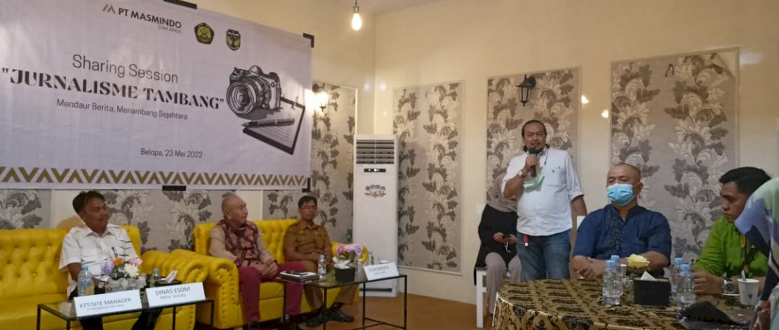PT Masmindo Ajak Wartawan Sharing Session Soal Pertambangan