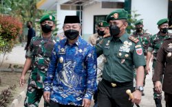 Disambut Wabup saat Berkunjung ke Gowa, Pangdam Hasanuddin: Saya Harap Sinergitas dan Soliditas