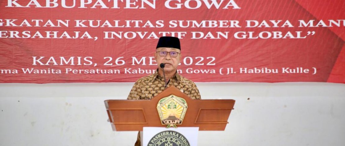 Wabup Gowa Harap PPI Gowa Jadi Pelaku Sejarah Pembangunan Bangsa dan Daerah Wabup Gowa Harap PPI Gowa Jadi Pelaku Sejarah Pembangunan Bangsa dan Daerah
