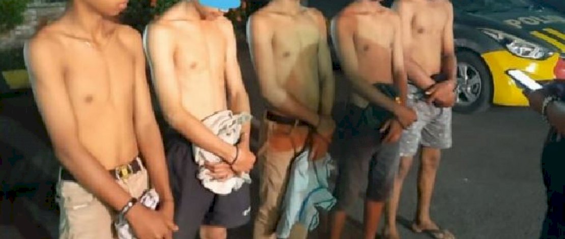 Lima Pelaku Pembusur Kepala di Makassar Diamankan Polisi