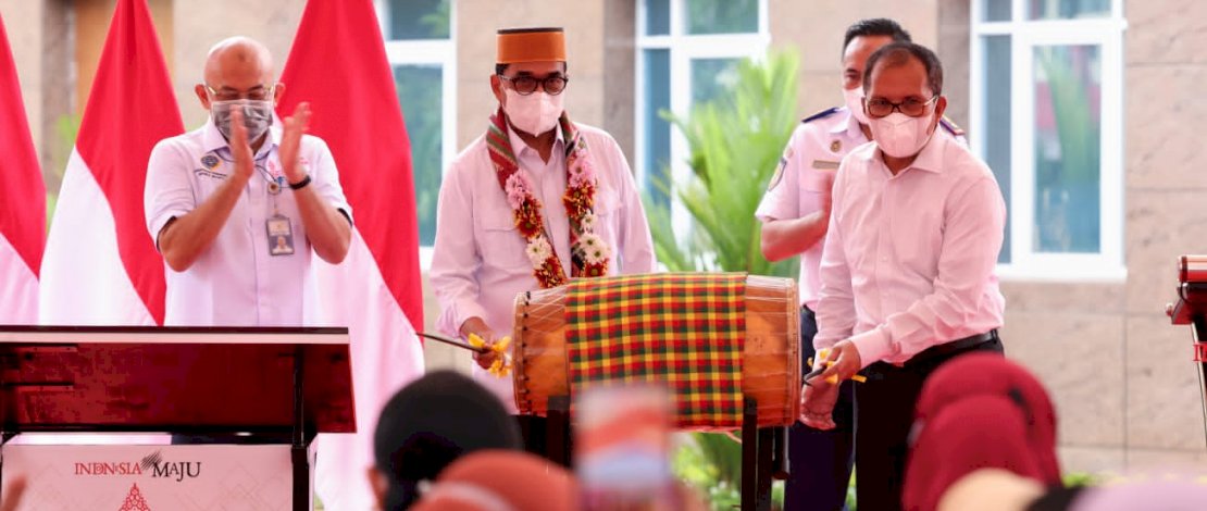 Danny Dampingi Menhub RI Resmikan RS PIP 