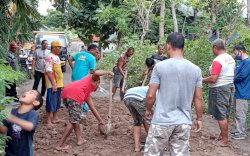 Digagas Sekretaris Join, Gerakan Perbaikan Jalan Swadaya di Jeneponto Terus Berlanjut