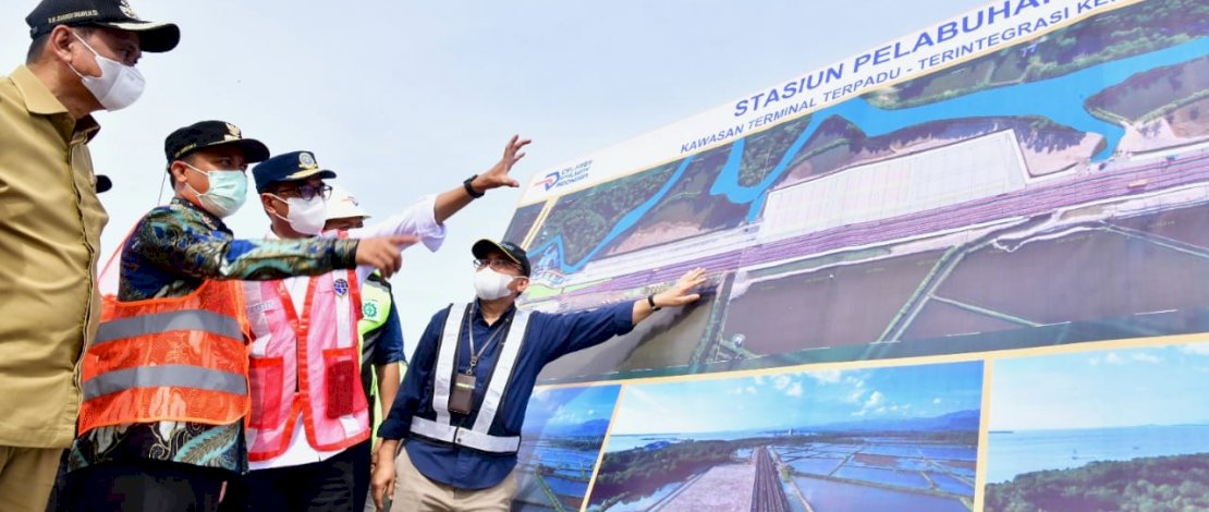 Gubernur Sulsel Bersama Menhub RI Cek Progres Kereta Api Makassar-Parepare