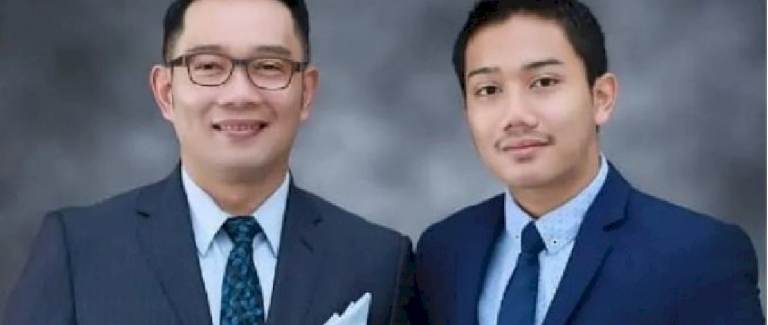 Foto: Emmeril Kahn Mumtadz semasa hidup bersama ayahnya Ridwan Kamil.