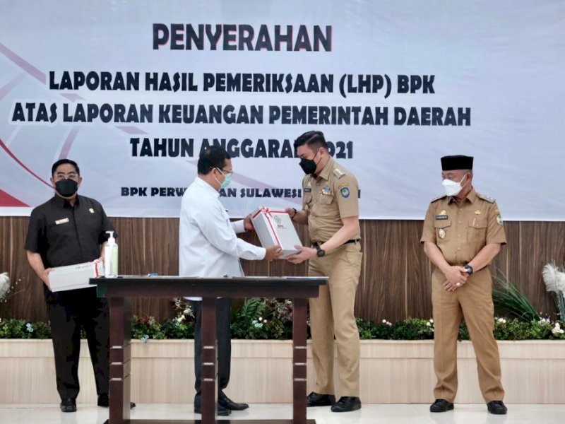 Pemkab Gowa Terima Opini WTP Ke-10 dari BPK RI Sulsel