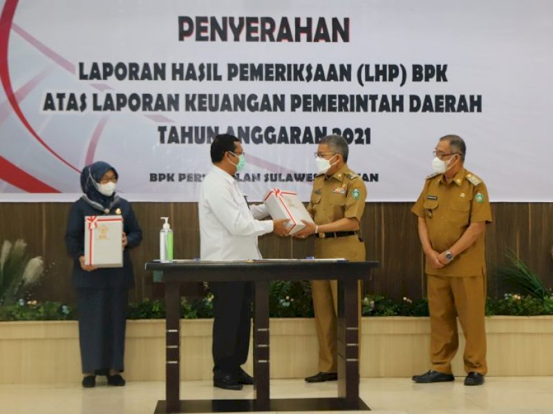 Pemkot Parepare Kembali Raih Opini WTP dari BPK