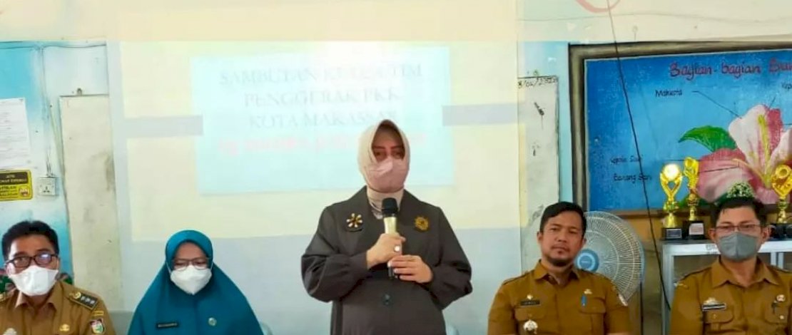Ketua TP PKK Sosialisasi Jajanan Sehat bagi Murid SD