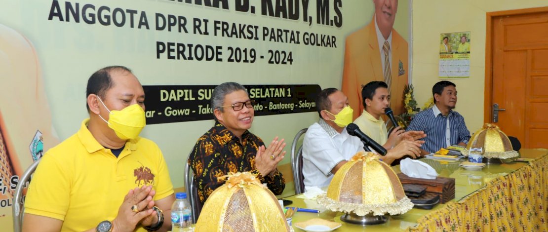 Hamka B Kady: Airlangga Hartarto Presiden, Taufan Pawe Gubernur