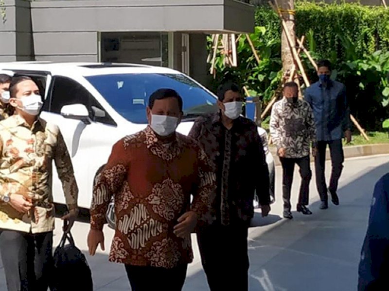 Tidak Singgung Koalisi, Pertemuan Prabowo-Paloh Hanya Temu Kangen