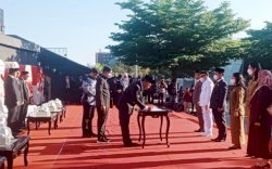 Walikota Makassar Lantik 457 Pejabat Eselon di Pantai Losari