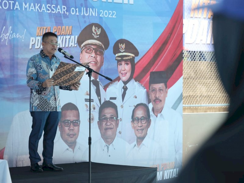 Resmi, Pegawai Honorer Perumda Air Minum Kota Makassar Diambil Sumpah