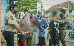 TRC Dinsos  Makassar Patroli di Fly Over 5 Gepeng dan 110 Anjal Diamankan