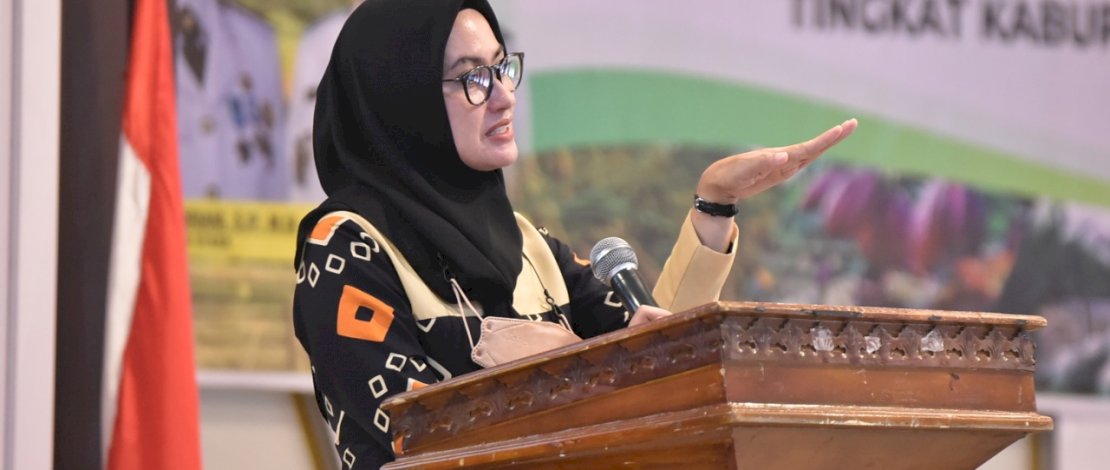 Bupati Kabupaten Luwu Utara, Indah Putri Indriani.