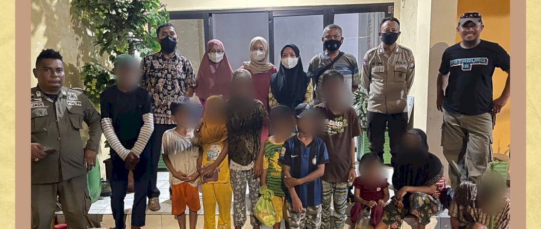 TRC Saribattang Dinsos Jaring Anjal dan Gepeng di Sepanjang Jalan Kota Makassar