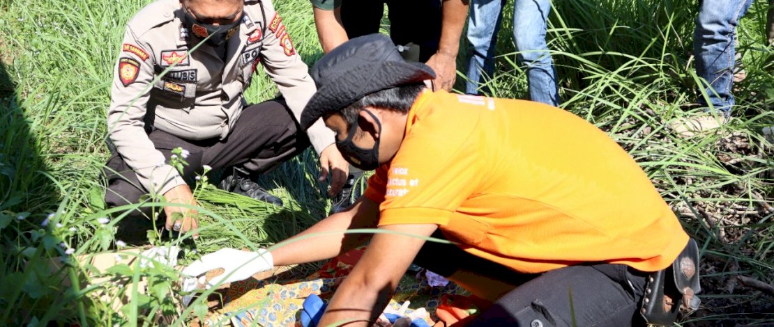 Warga Gowa Digegerkan Penemuan Orok Bayi Dalam Kantong Plastik