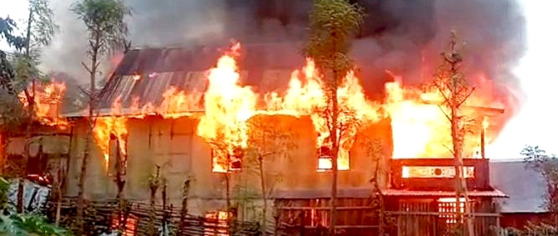 Ditinggal Saat Masak Pagi, Rumah di Jeneponto Rata Tanah Dilalap Si Jago Merah