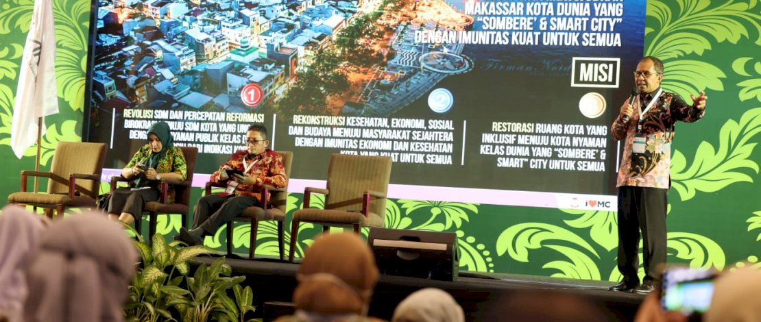 Walikota Makassar Paparkan Program 'Sipakabaji' di Acara Indonesia Sustainable Procurement Expo 2022
