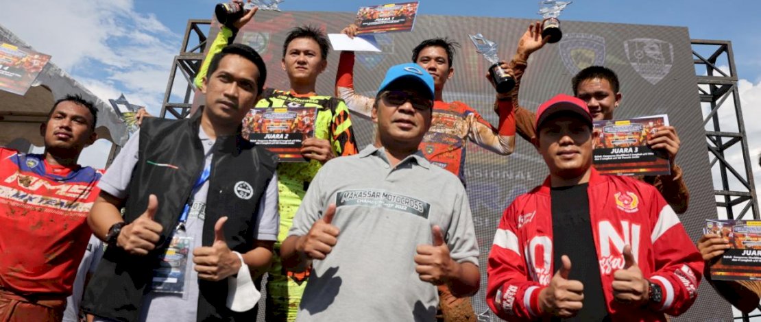 Walikota Makassar Hadiri Pembukaan Makassar Motorcross
