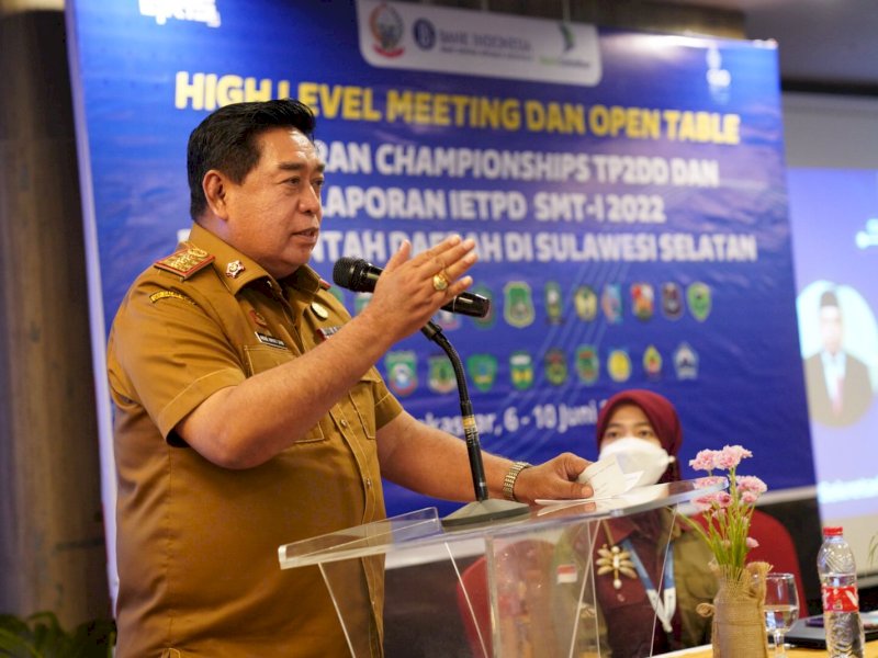Abdul Hayat Harap High Level Meeting TP2DD Diterapkan di Seluruh UPT Kabupaten Kota