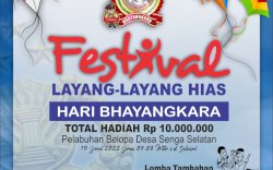 Yuk Ikutan Lomba Layang Hias, Ada Hadiah Rp10 juta dari Polres Luwu