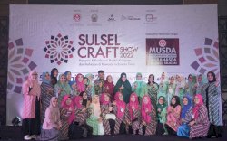 Ajang Sulsel Craft 2022, Dekranasda Luwu Pamerkan Batik dan Kerajinan dari Limbah