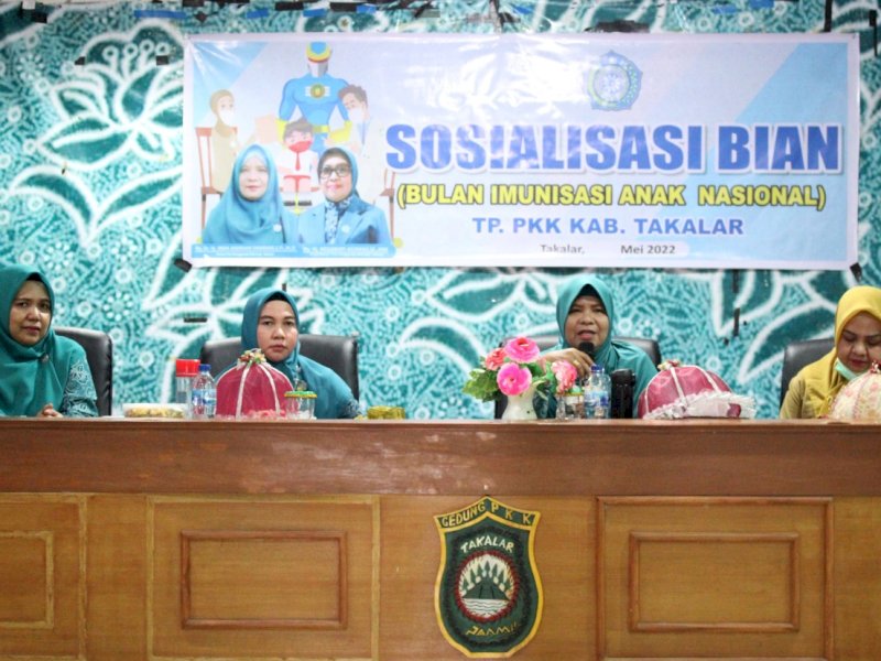 Genjot Pelaksanaan Imunisasi, TP PKK sosialisasi BIAN 