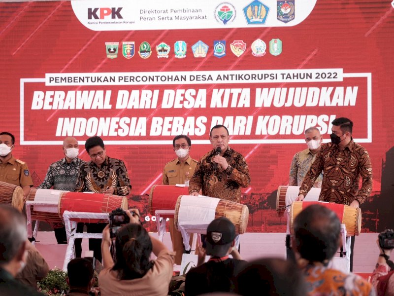 KPK Luncurkan Pembentukan Percontohan Desa Anti Korupsi