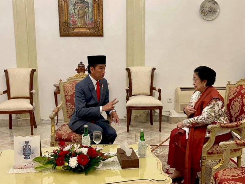 Diterpa Isu Hubungannya Retak dengan Jokowi, Megawati Cuma Geleng-geleng Kepala