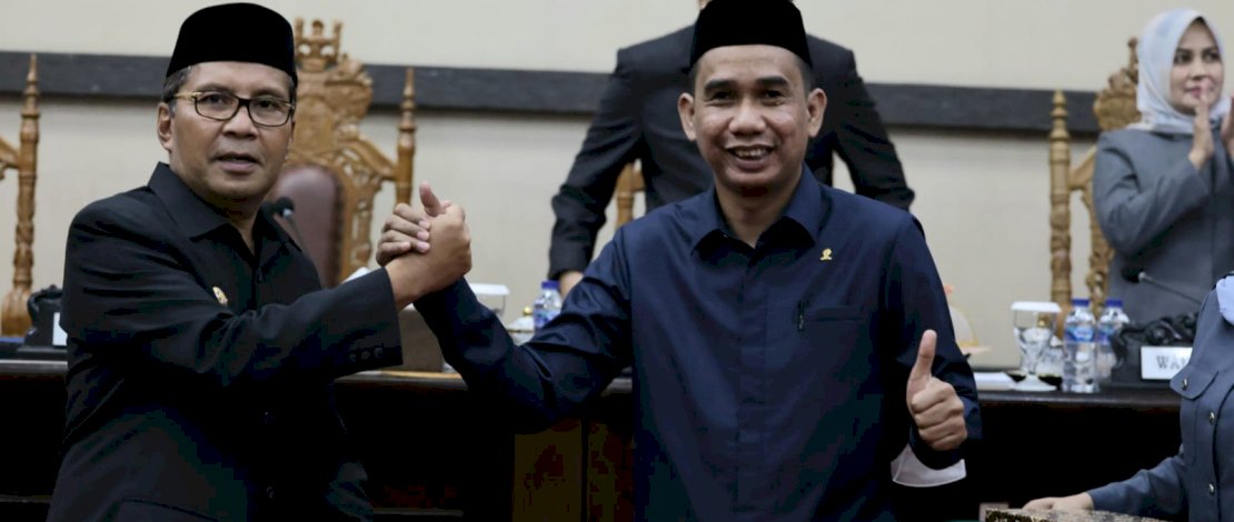 Hadiri Rapat Paripurna DPRD Makassar, Wali Kota Danny Akan Maksimalkan Penanganan Anjal